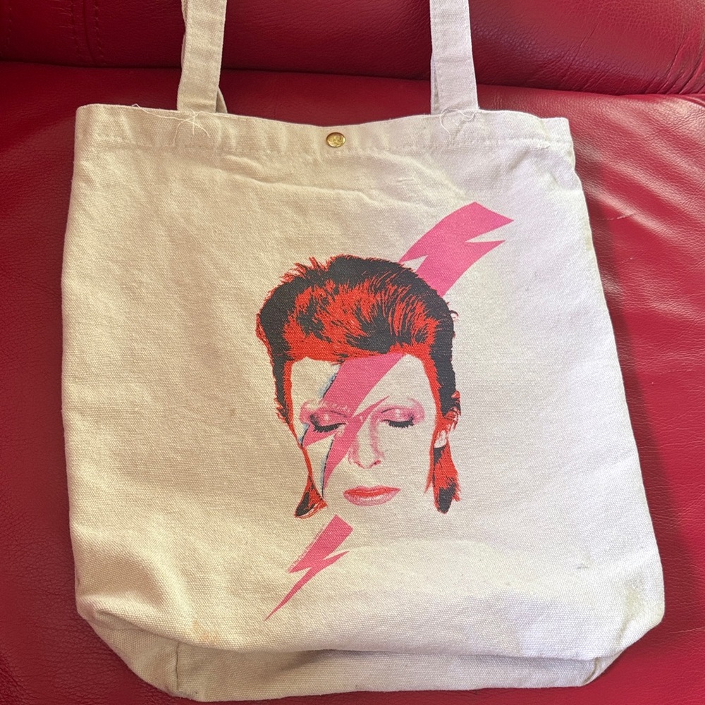 David Bowie Canvas Tote Bag
